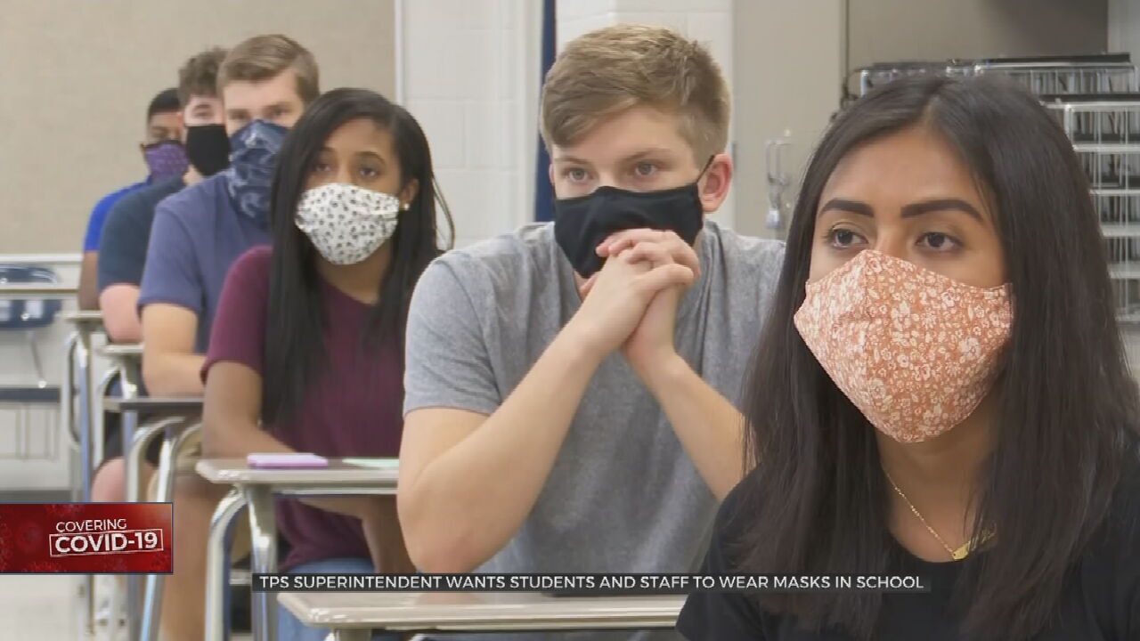 TPS Expects Students To Wear Masks This Fall But State Law Prohibits Schools From Enforcing Masks