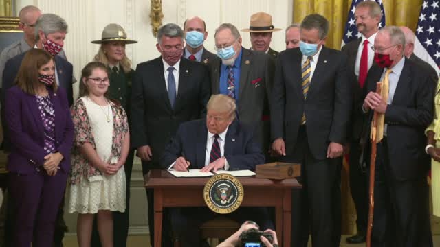 President Trump Signs $3B-A-Year Plan To Boost Conservation, Parks