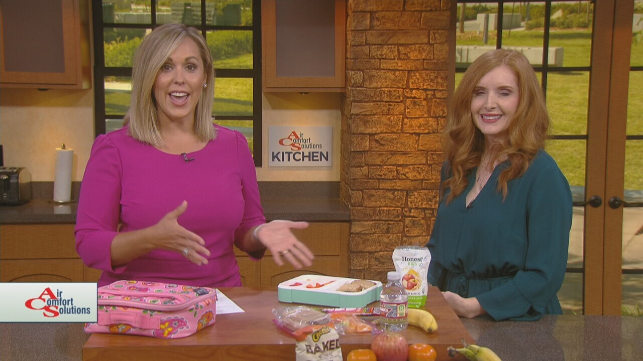 Nutritionist Shows Off Tips For Back-To-School Lunches