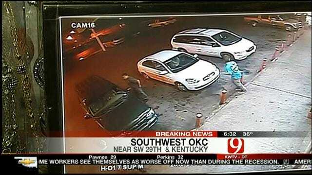 OKC Police Search For Men Involved In Hit-And-Run Crash