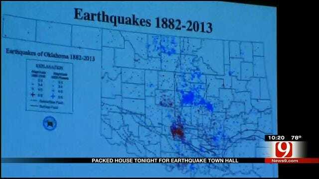 Oil, Gas Industry Hosts Earthquake Town Hall In Edmond