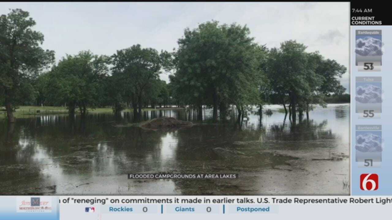 Flooding Closes Several Northeastern Oklahoma Campgrounds