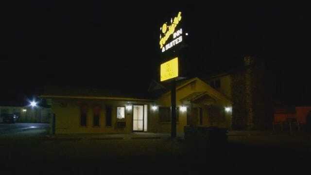 WEB EXTRA: Video From Scene At Tulsa's Tonight Inn And Suites Motel