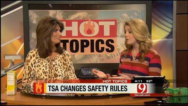 Hot Topics: TSA Changes Safety Rules