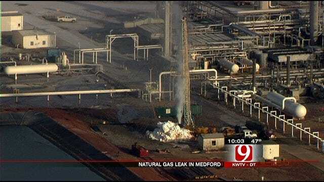 Natural Gas Leak Threatens Town Of Medford