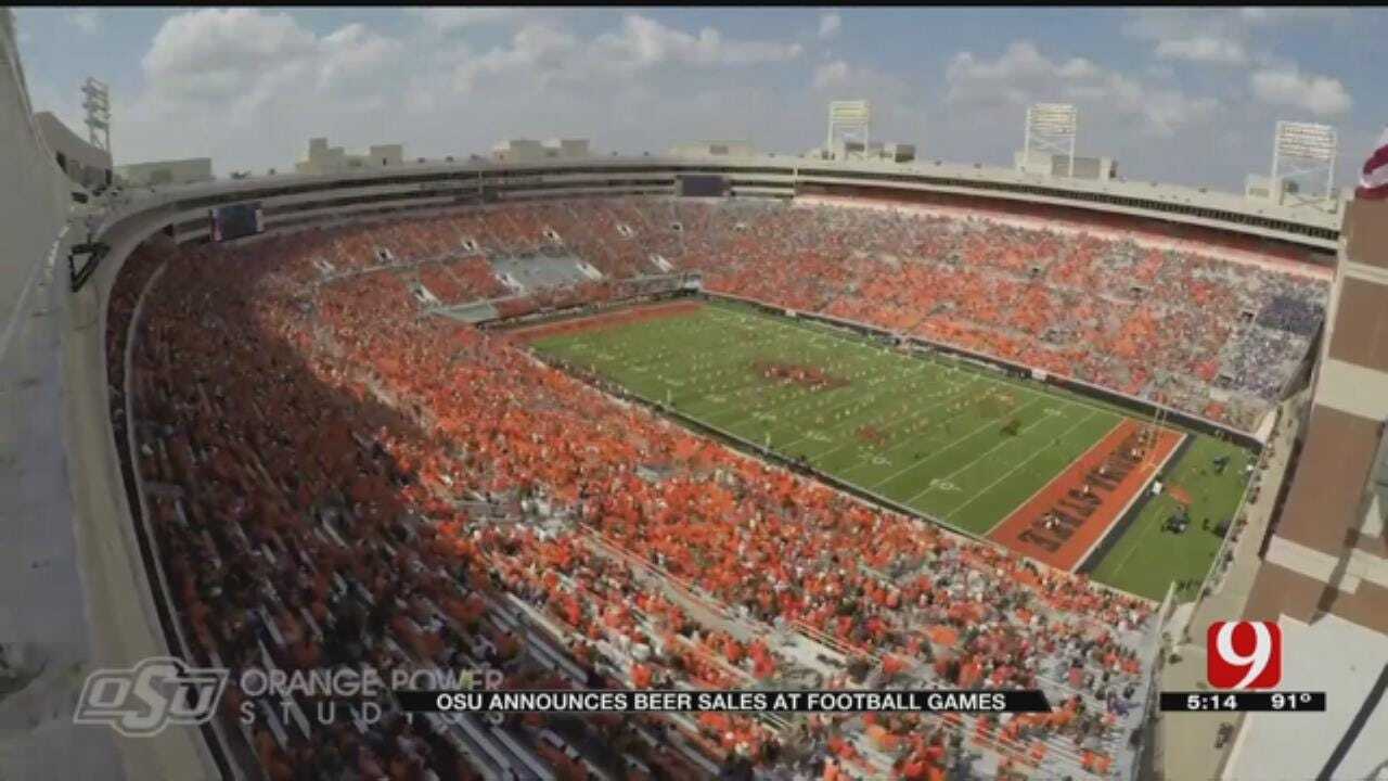 Oklahoma State To Sell Beer During Sporting Events