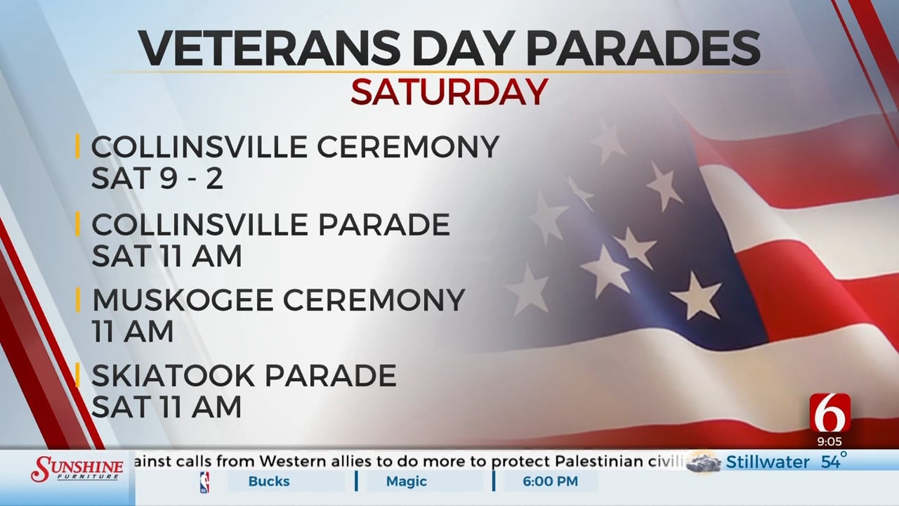 Events This Weekend, Veteran's Day Weekend