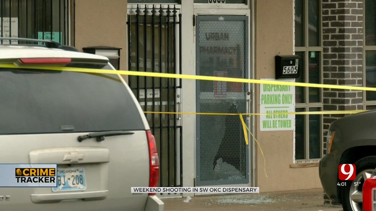 Suspect On The Run After Shootout Inside SW OKC Marijuana Dispensary