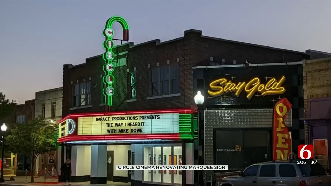 Tulsa's Circle Cinema Receives Restoration Ahead Of 95th Anniversary