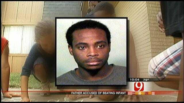 Del City Father Accused Of Hitting Infant 22 Times With Comb, Phone Charger