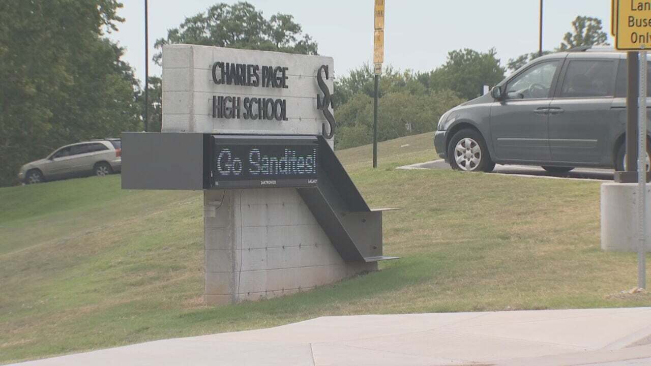 Sand Springs Students Start New School Year; District Adds New Security Cameras
