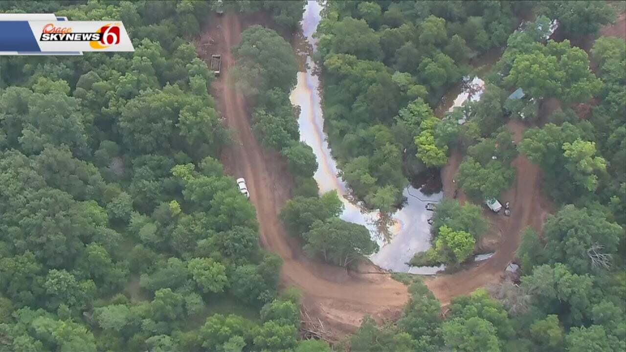 Crews Cleaning Up 42,000 Gallon Oil Spill Near Cushing
