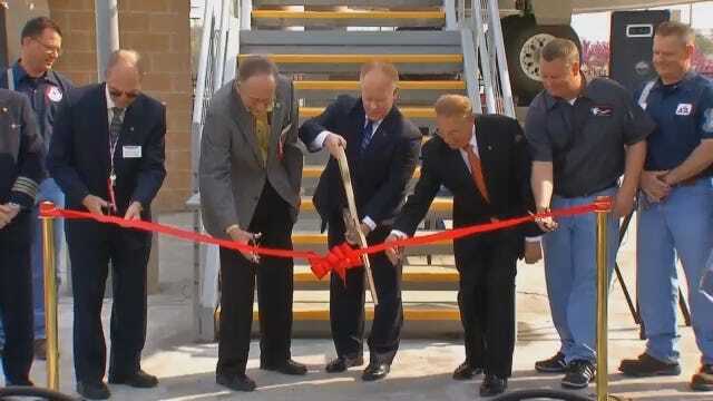 WEB EXTRA: Video From Ribbon Cutting Ceremony At Tulsa Air And Space Museum