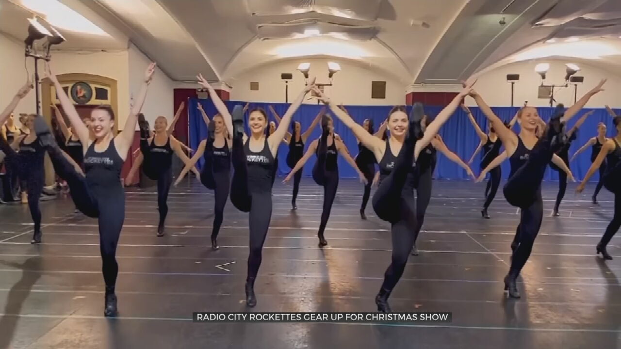 Radio City Rockettes Gear Up For Christmas Show 