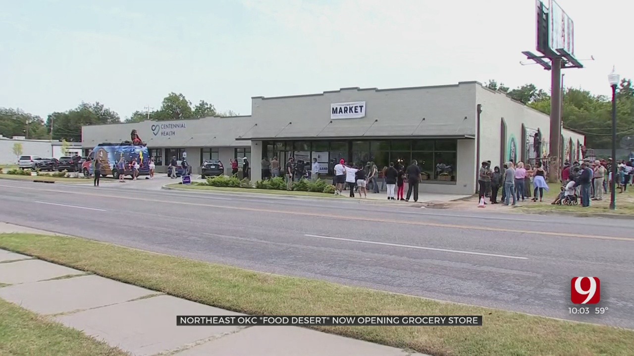 Ribbon Cutting Held For New Grocery Store Coming To Northeast OKC