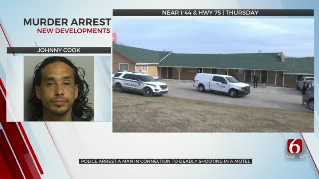 Police Arrest Suspect In Connection To Man Found Shot To Death In Tulsa Motel 