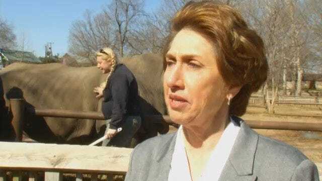 WEB EXTRA: Tulsa Zoo Management Inc. CEO Terrie Correll Talks About New Exhibit