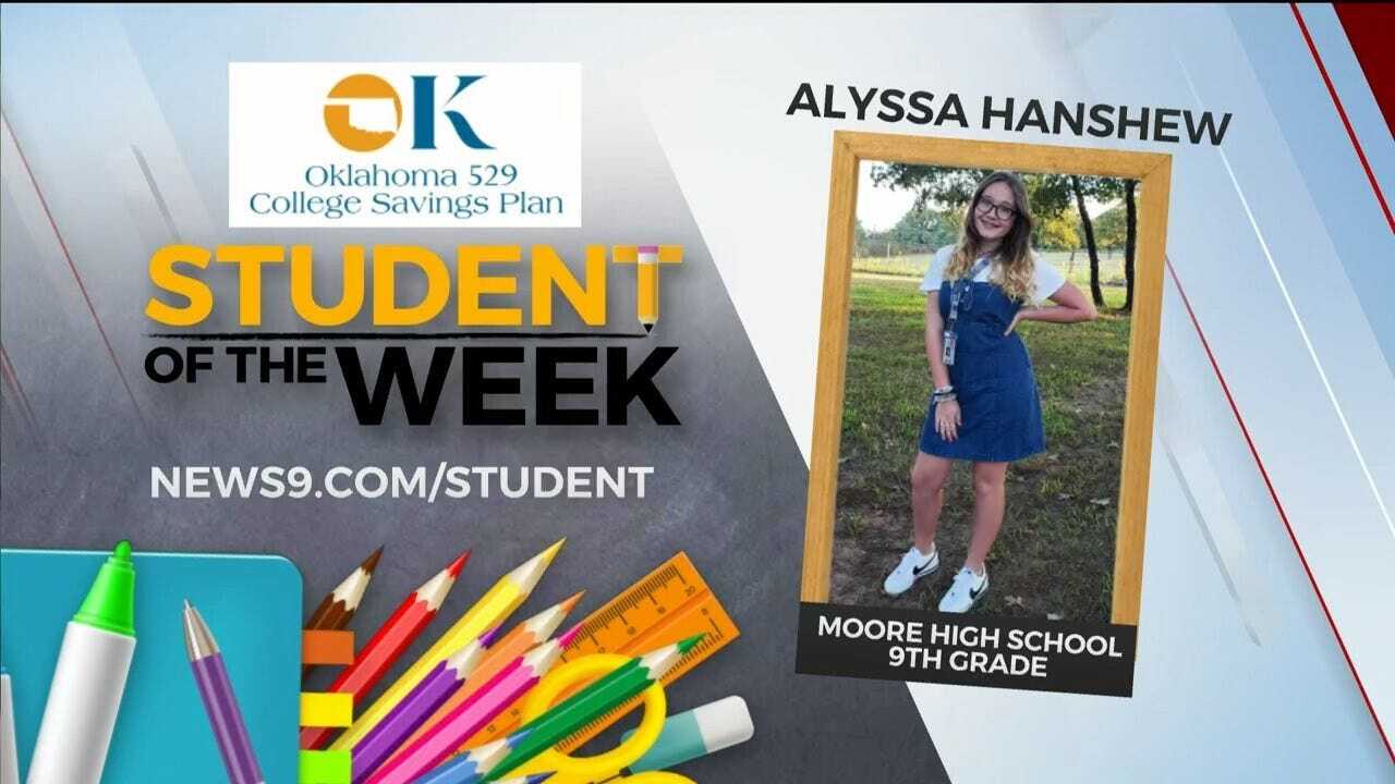 Student Of The Week: Alyssa Hanshew, Moore High School
