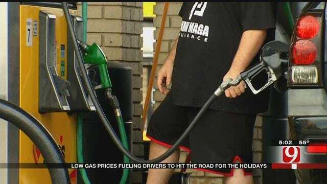 Low Gas Prices Fueling Drivers To Hit The Road For the Holidays