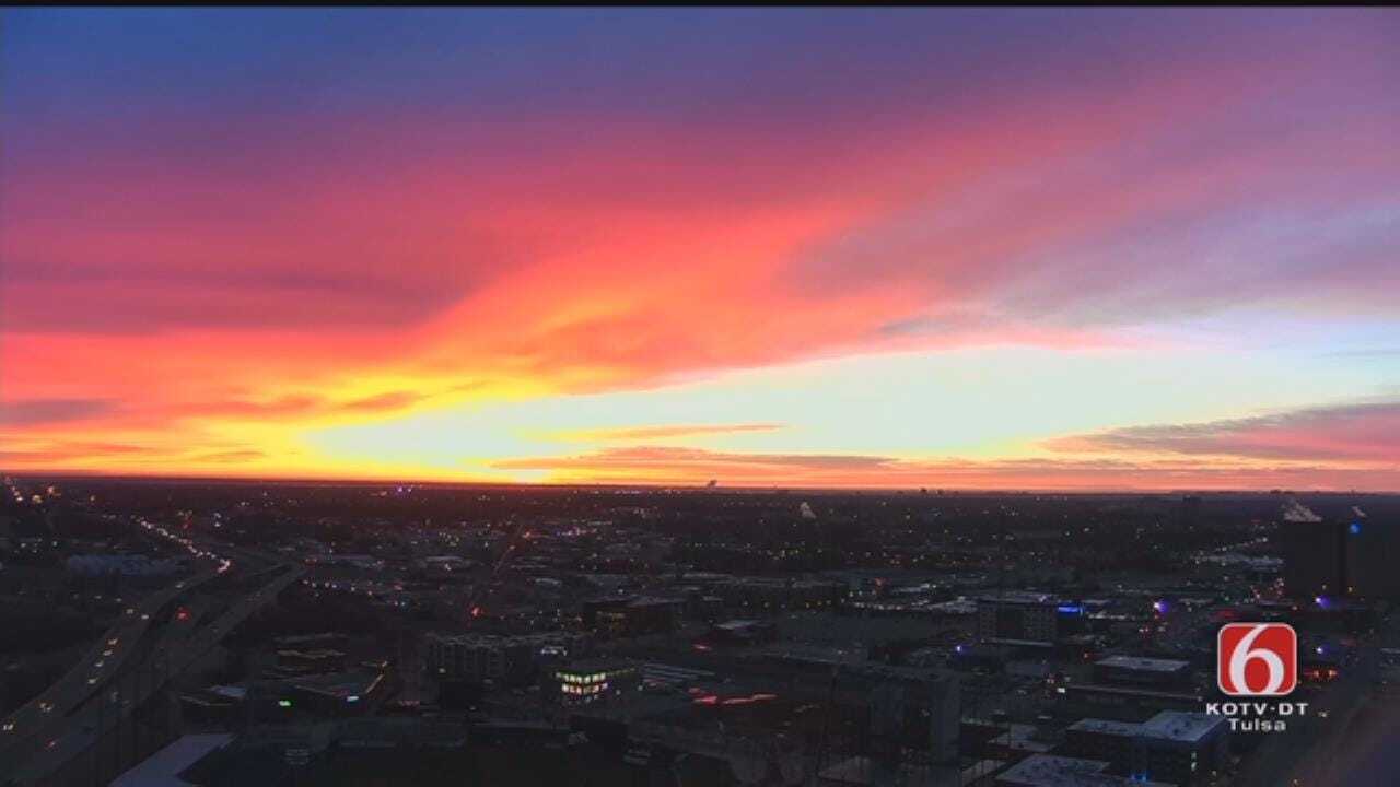 Tulsa Wakes Up To Spectacular Sunrise
