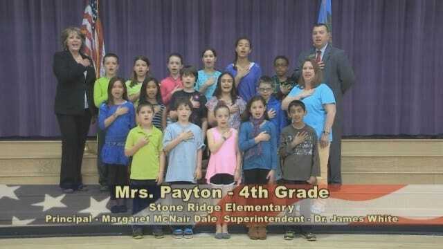 Mrs. Payton's 4th Grade Class At Stone Ridge Elementary School