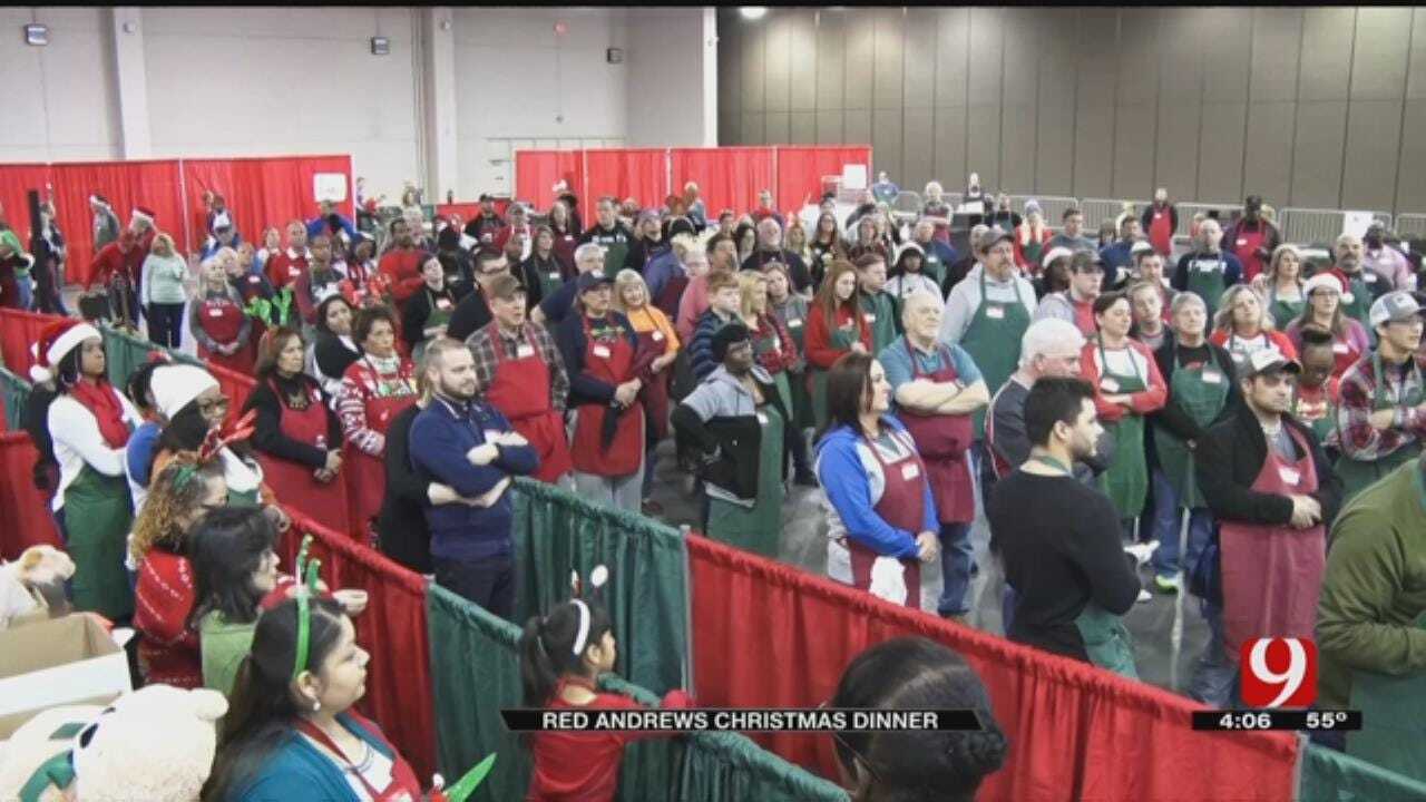 Thousands Served At Annual Red Andrews Christmas Dinner