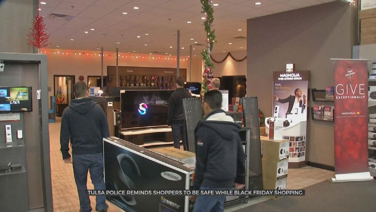 TPD Warns Black Friday Shoppers Of Increased Break-In, Theft Risks