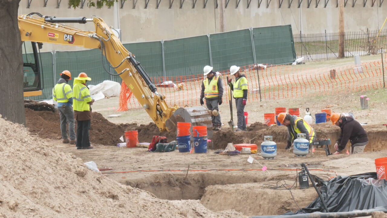 Archeologists Plan To Wrap Up Excavation Work At Oaklawn Cemetery