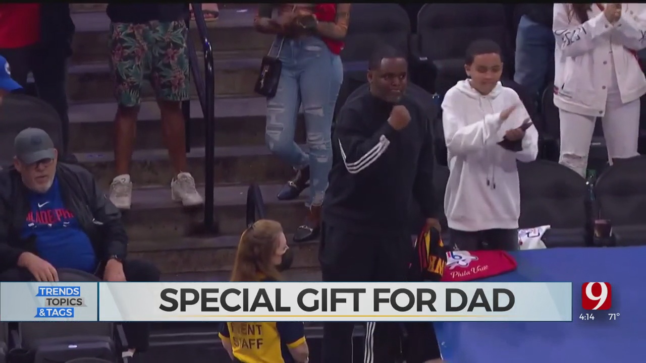 WATCH: Trae Young Has Special Gift For His Dad On Father's Day