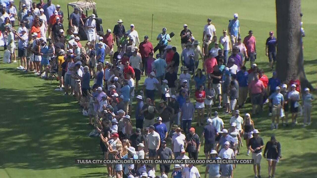 Tulsa City Councilors To Vote On Whether To Adjust PGA Championship Security Bill