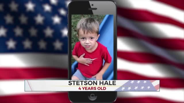 Daily Pledge: 4-Year-Old Stetson Hale