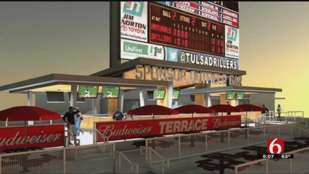 Outdoor Sports Bar Being Built At Tulsa's ONEOK Field