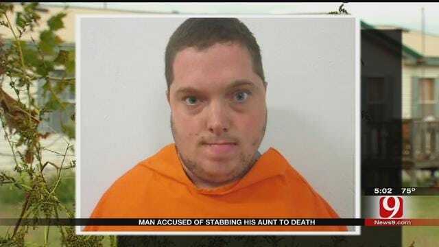McClain County Man Accused Of Stabbing Aunt To Death Offers Bizarre Confession