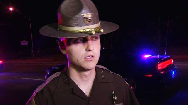 WEB EXTRA: OHP Trooper Aaron Kern Talks About Woman Struck On Highway