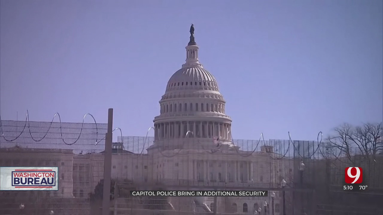 Capitol Police Bring In More Security Ahead Of Possible Plot Thursday