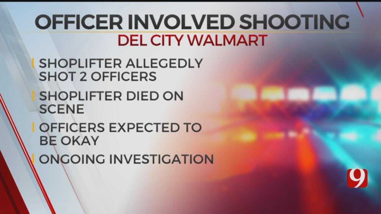 Del City Officer And Security Guard Shot During Walmart Robbery