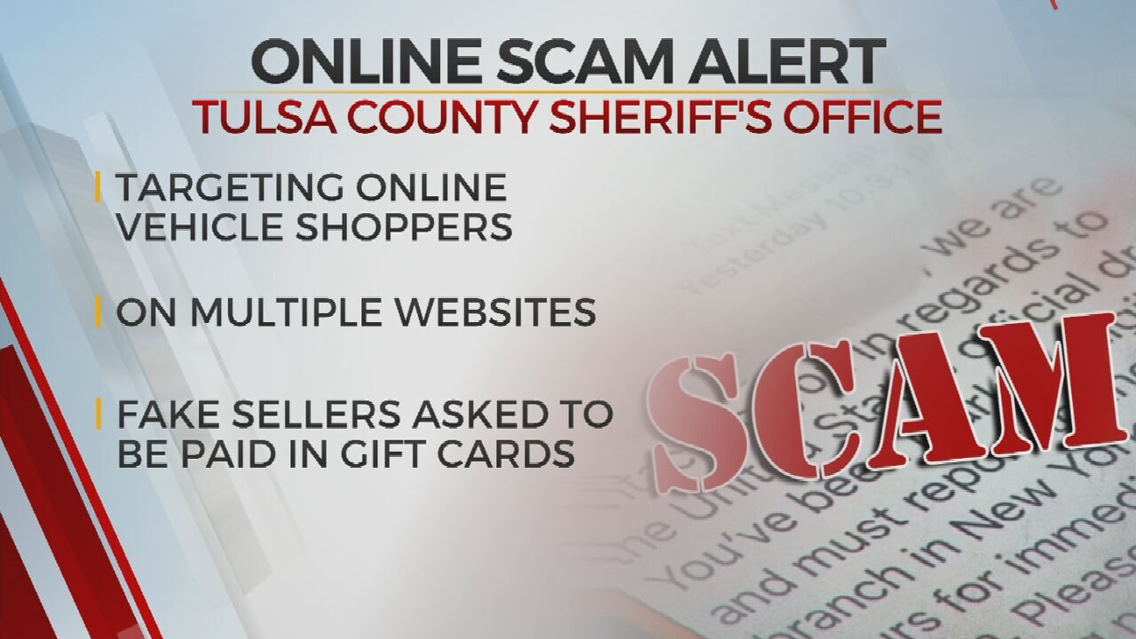 TCSO Warns Of Scam Targeting Online Car Buyers