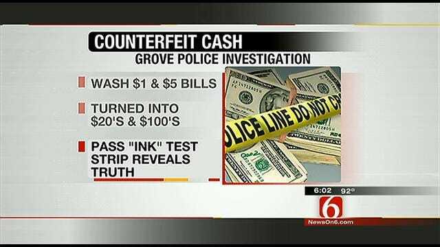 Grove Police Department Issues Counterfeit Money Warning