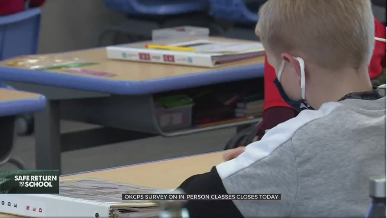 Deadline Approaches For OKCPS Survey On In-Person Classes