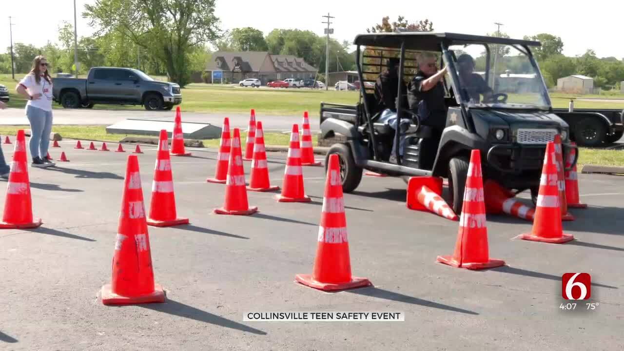 Collinsville High School Uses Creative Approach To Teach Road Safety To Students
