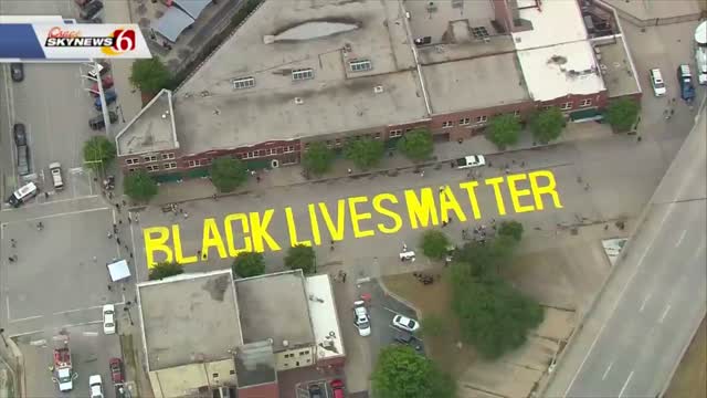 Tulsa City Council Plans To Remove Black Lives Matter Mural From Greenwood 