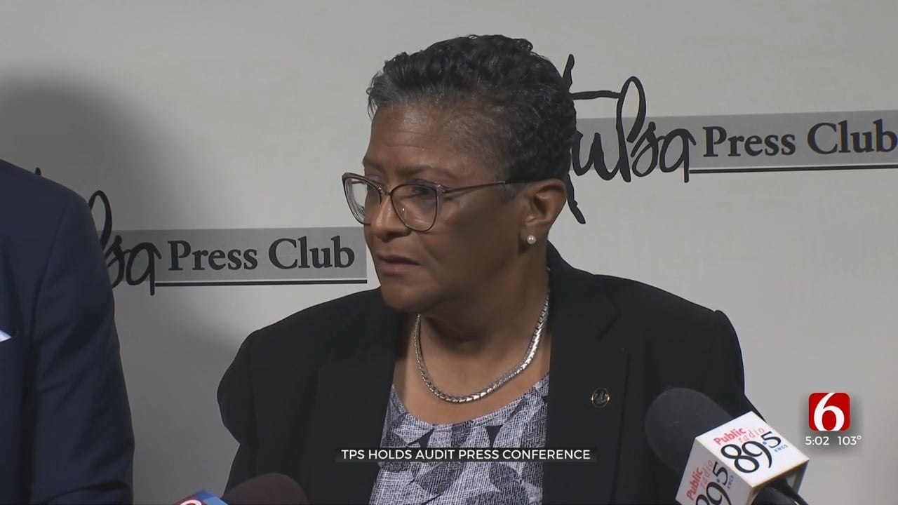 TPS Board Members Hold Audit Press Conference