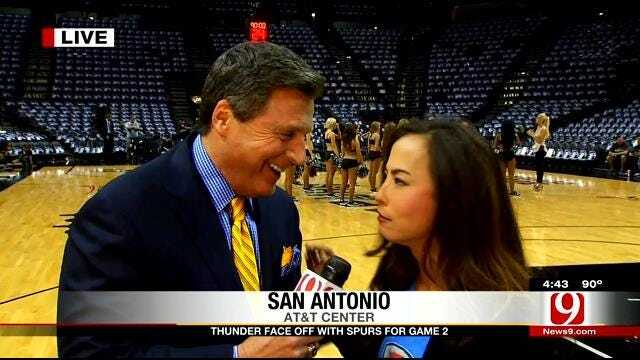 Former News 9 Anchor Christina Eckert Thundering Up In San Antonio