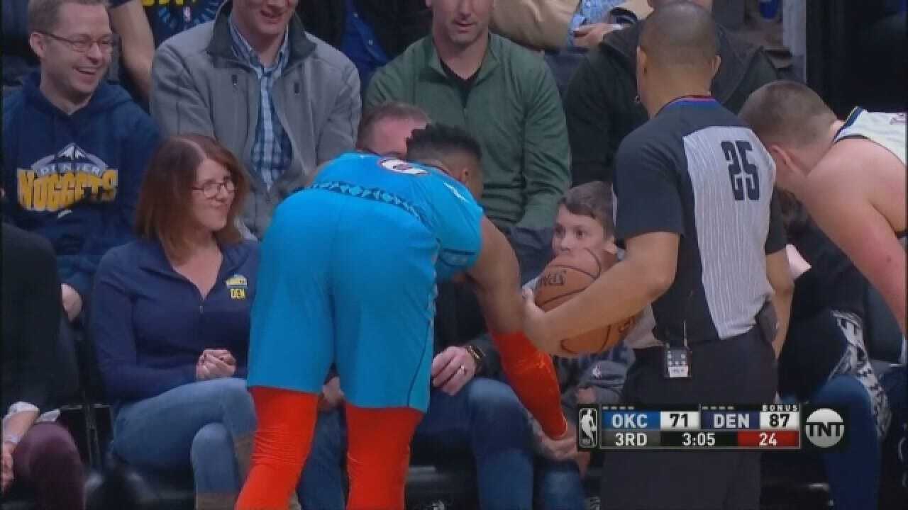 Westbrook Confronts Young Fan, Father After Being Touched During Game In Denver