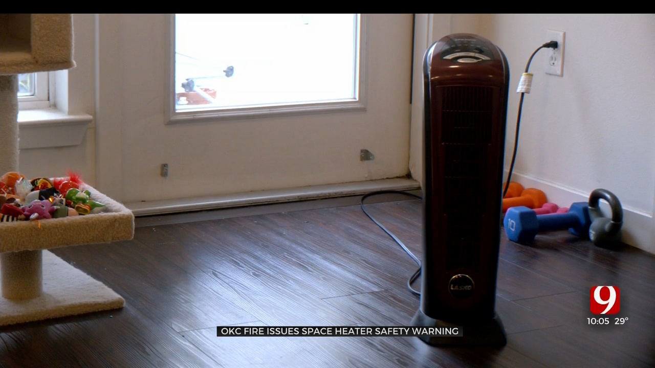Oklahoma City Fire Issues Warning About Space Heaters Ahead Of Winter 