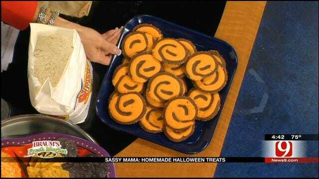 Spooky Swirl Cookies