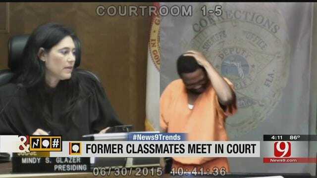 Trends, Topics, and Tags: Former Classmates Meet In Court