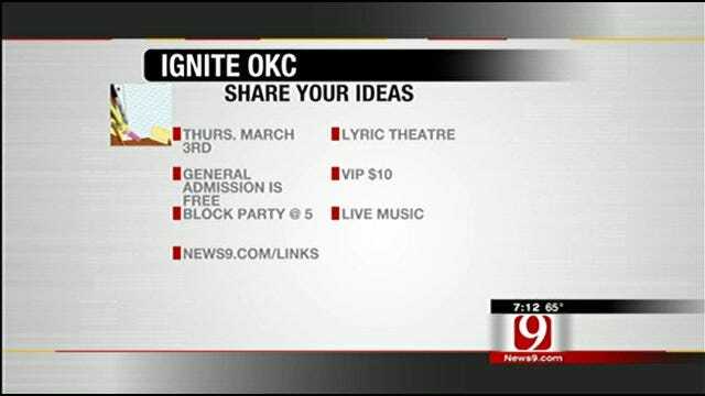 Share Your Ideas At Ignite OKC