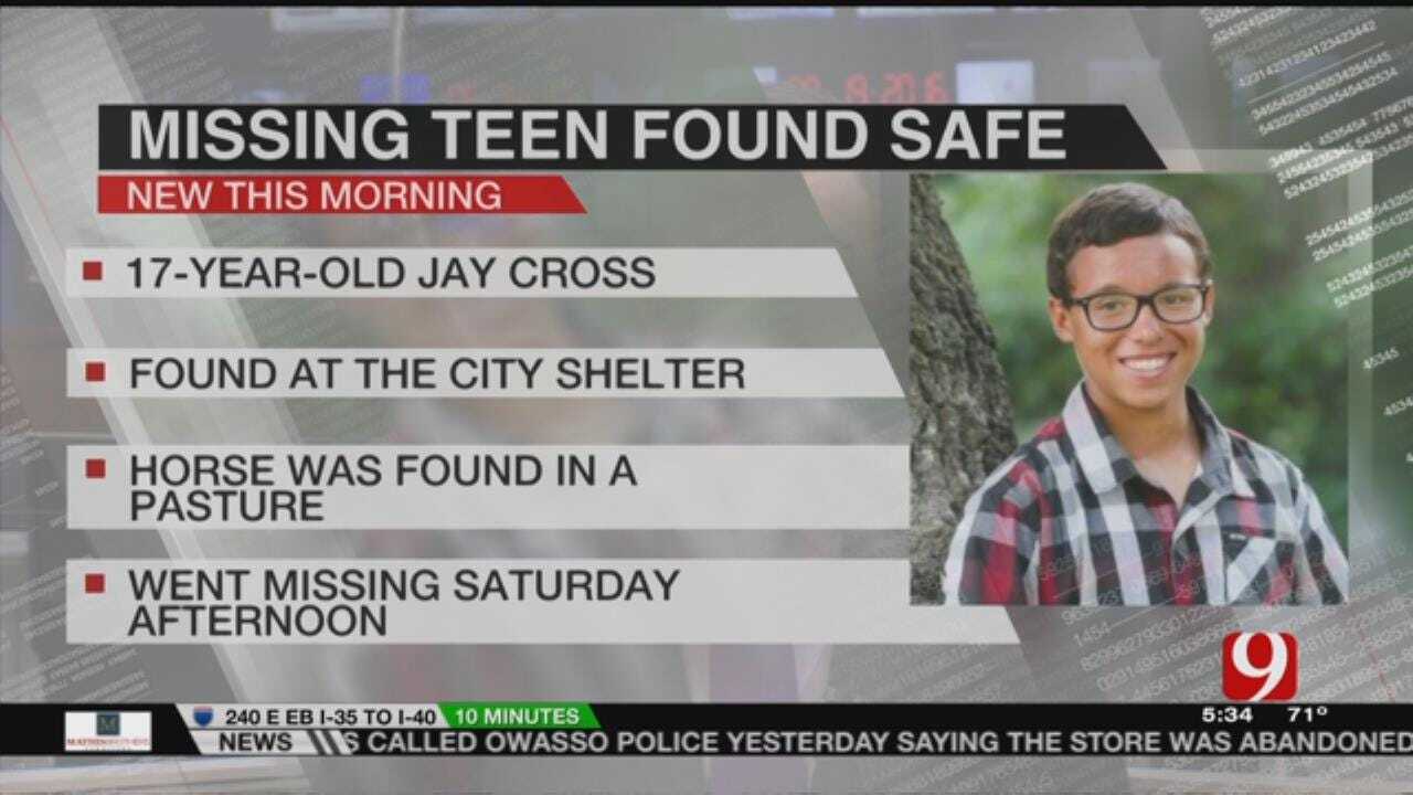 Missing Boy Found Early Monday
