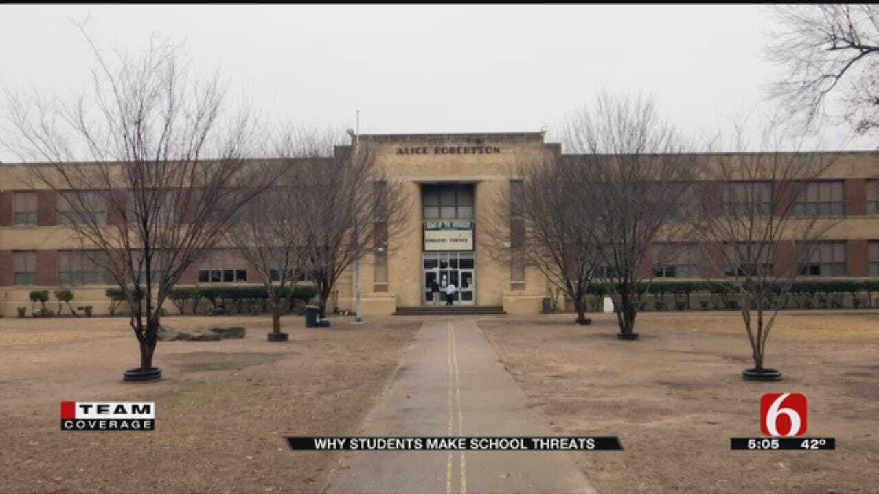 School Threats Could Hold Deeper Meaning, Therapists Say